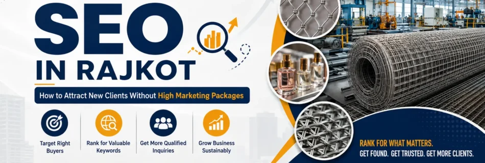 Local Manufacturing Business SEO in Rajkot: How to Attract New Clients Without Expensive Marketing Packages